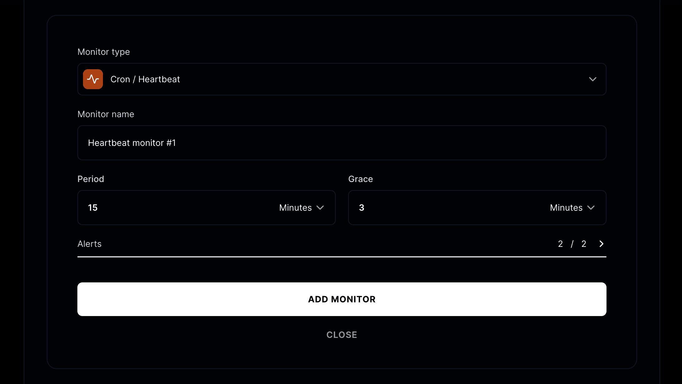 Add monitor